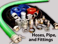 Mersino Rents Hose Pipe and Fittings
