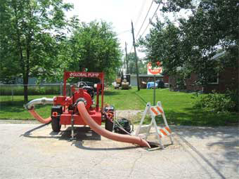 Sanitary Sewer Construction Bypass Pumping